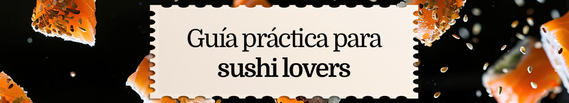 Sushi lovers - ebook - landing